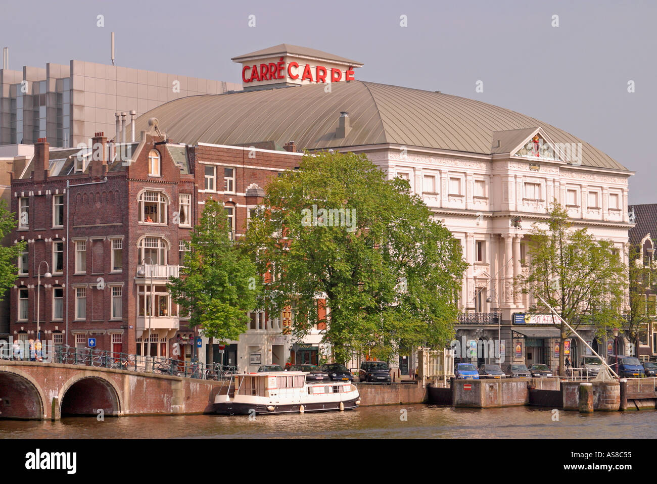 Amsterdam Holland Carre theatre Stock Photo