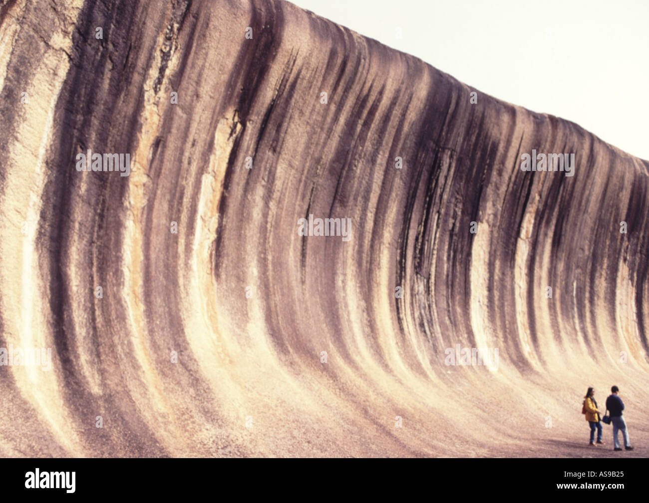 Wave rock Hyden Western Australia Stock Photo - Alamy