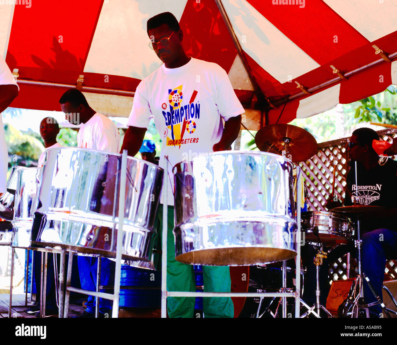 Steel band caribbean trinidad hires stock photography and images Alamy