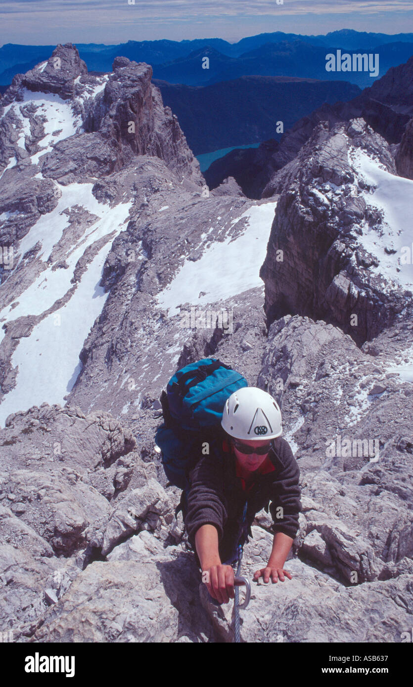 Via ferrata sentiero benini hi-res stock photography and images - Alamy