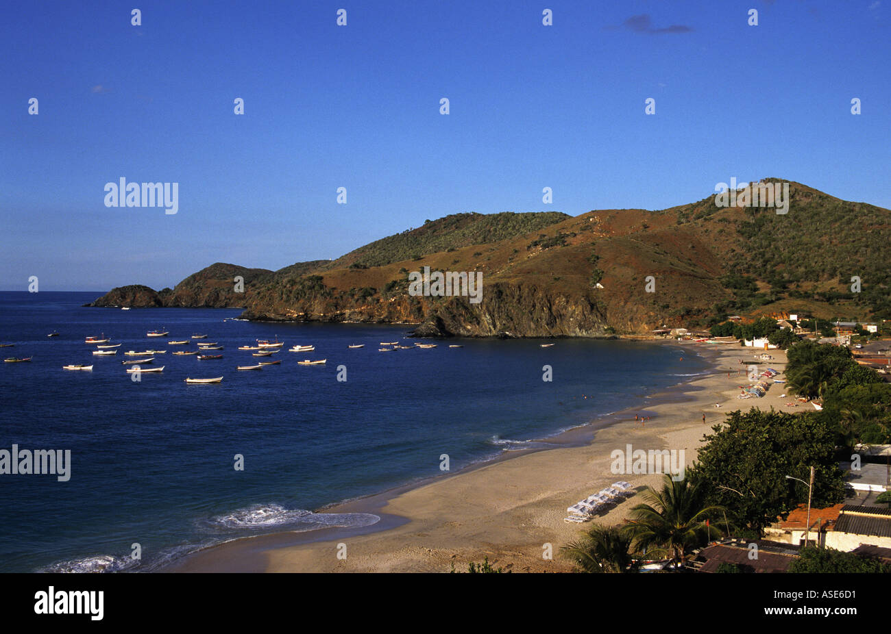 Venezuela Isla Margarita Playa Manzanillo Copyright Sergio Pitamitz Stock Photo