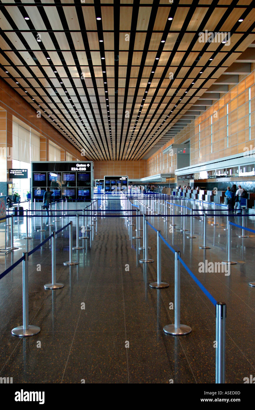 Airport Terminal E Logan Airport Boston Massachusetts Stock Photo - Alamy