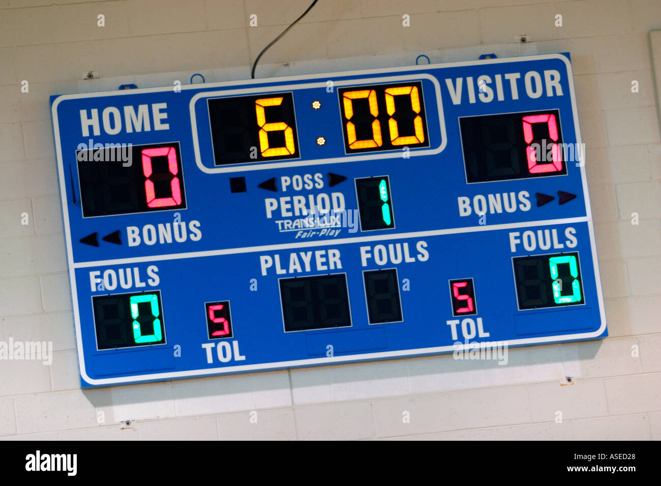 Basketball scoreboard hires stock photography and images Alamy