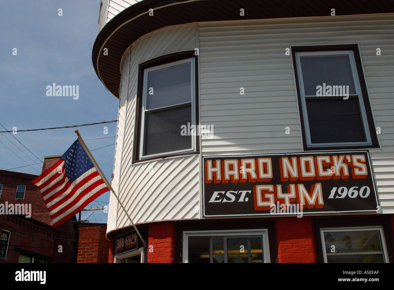 Neighborhood Gym Amesbury Massachusetts Stock Photo Alamy