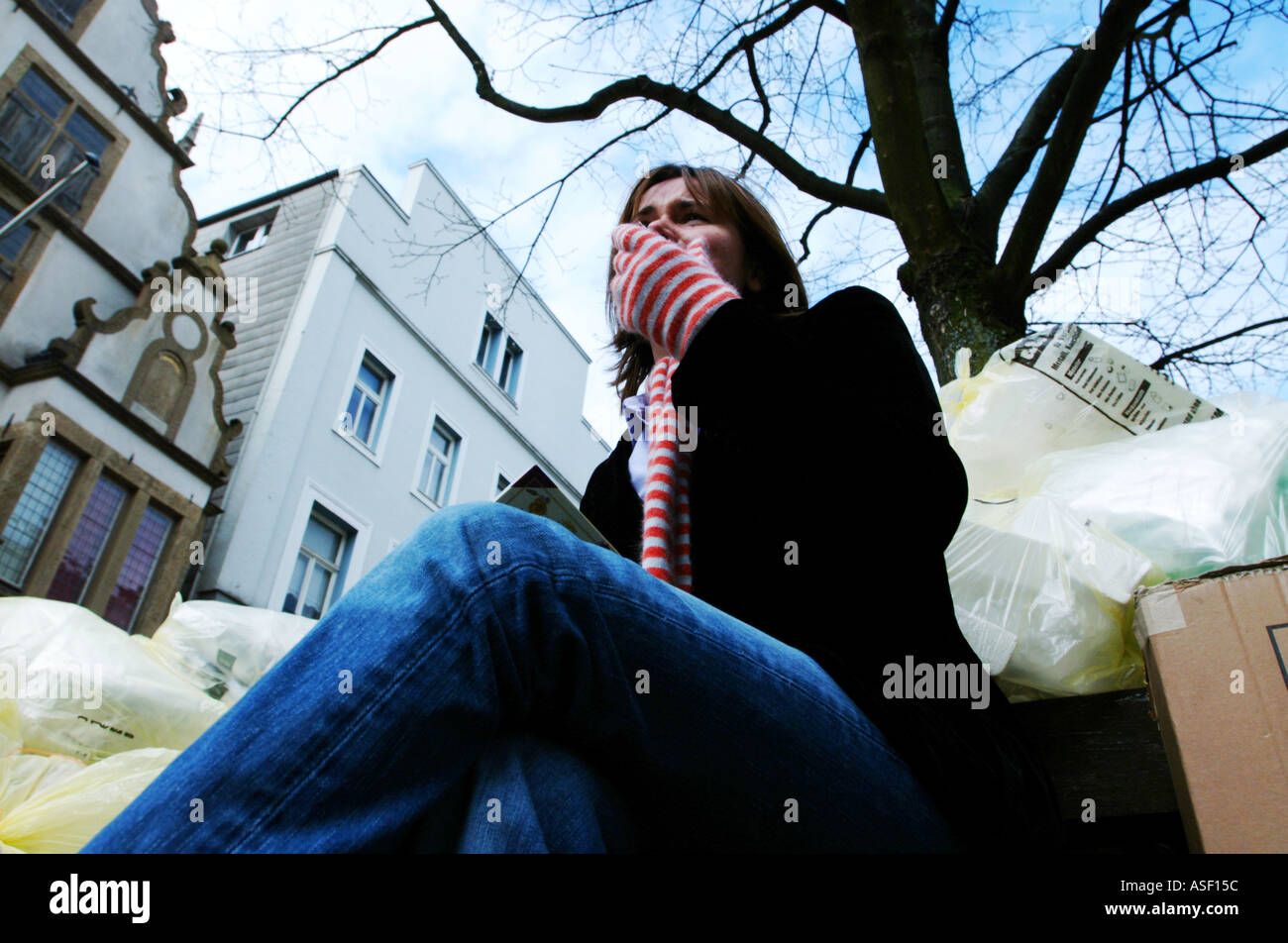 Black bin bag coat hires stock photography and images Alamy