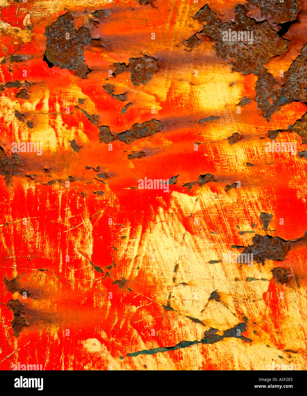 Red and orange colour and paint hi-res stock photography and images - Alamy