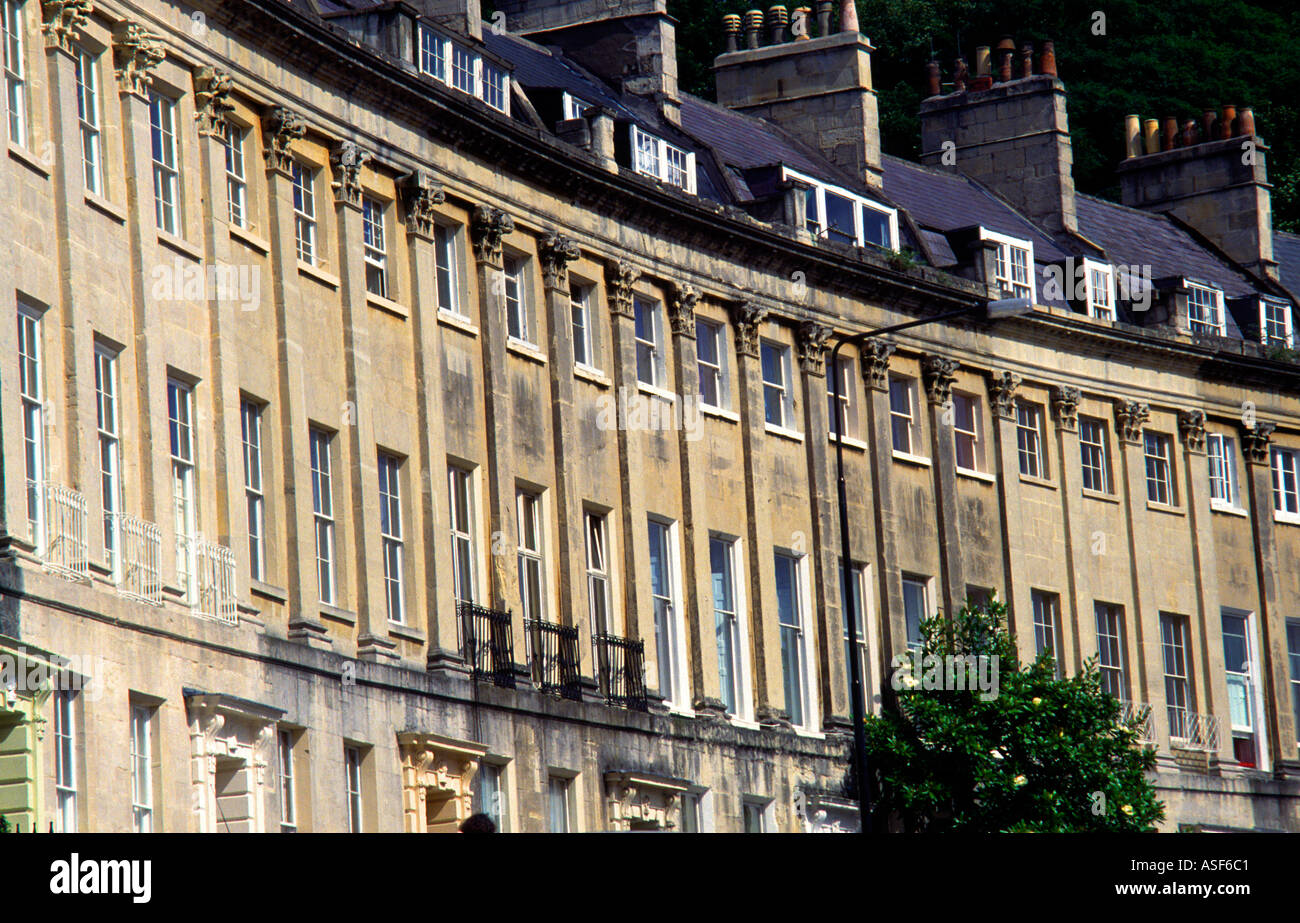 Camden Crescent Bath Somerset England Stock Photo Alamy