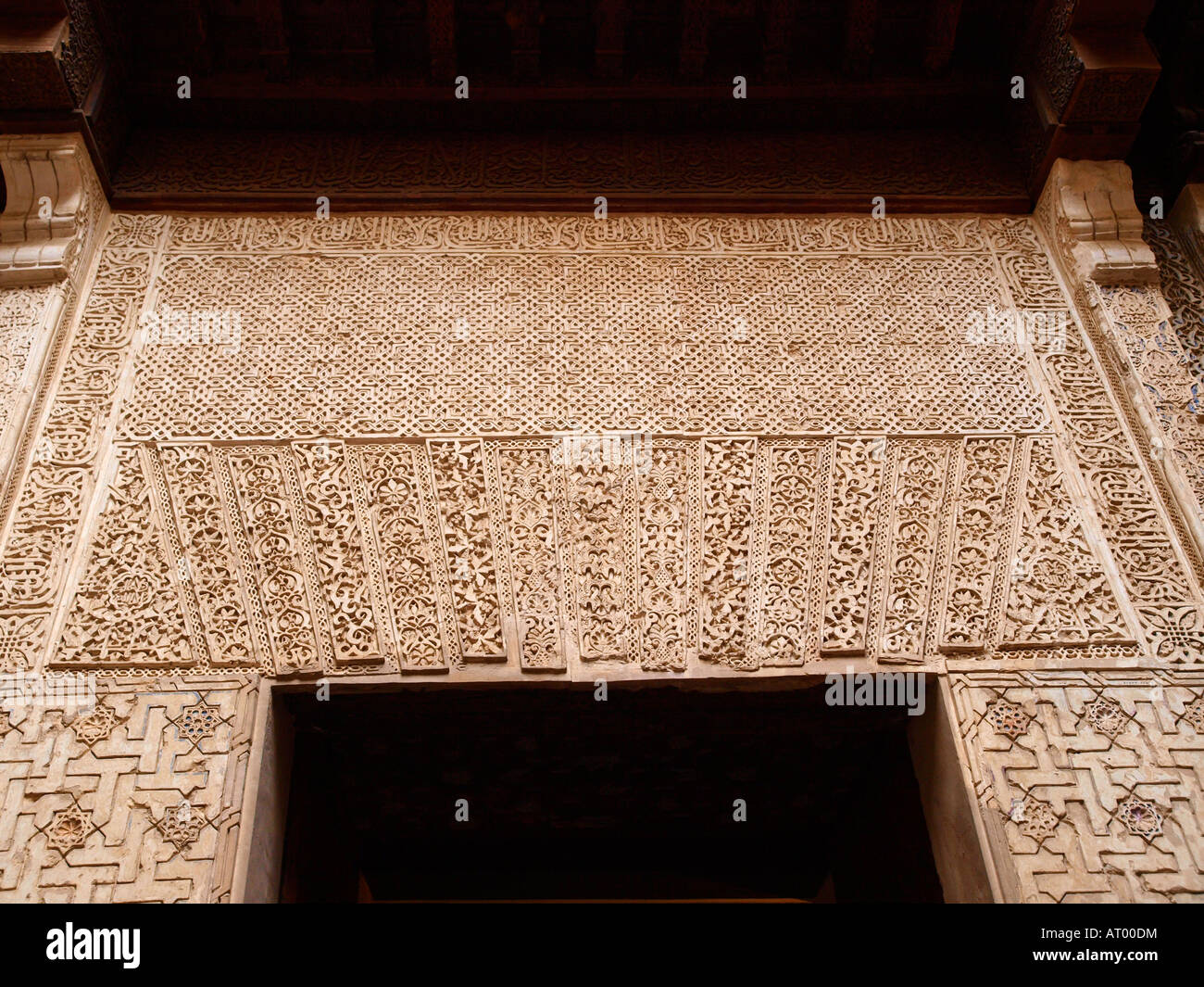 Entrance to the Alhambra Palace Granada Spain travel Stock Photo