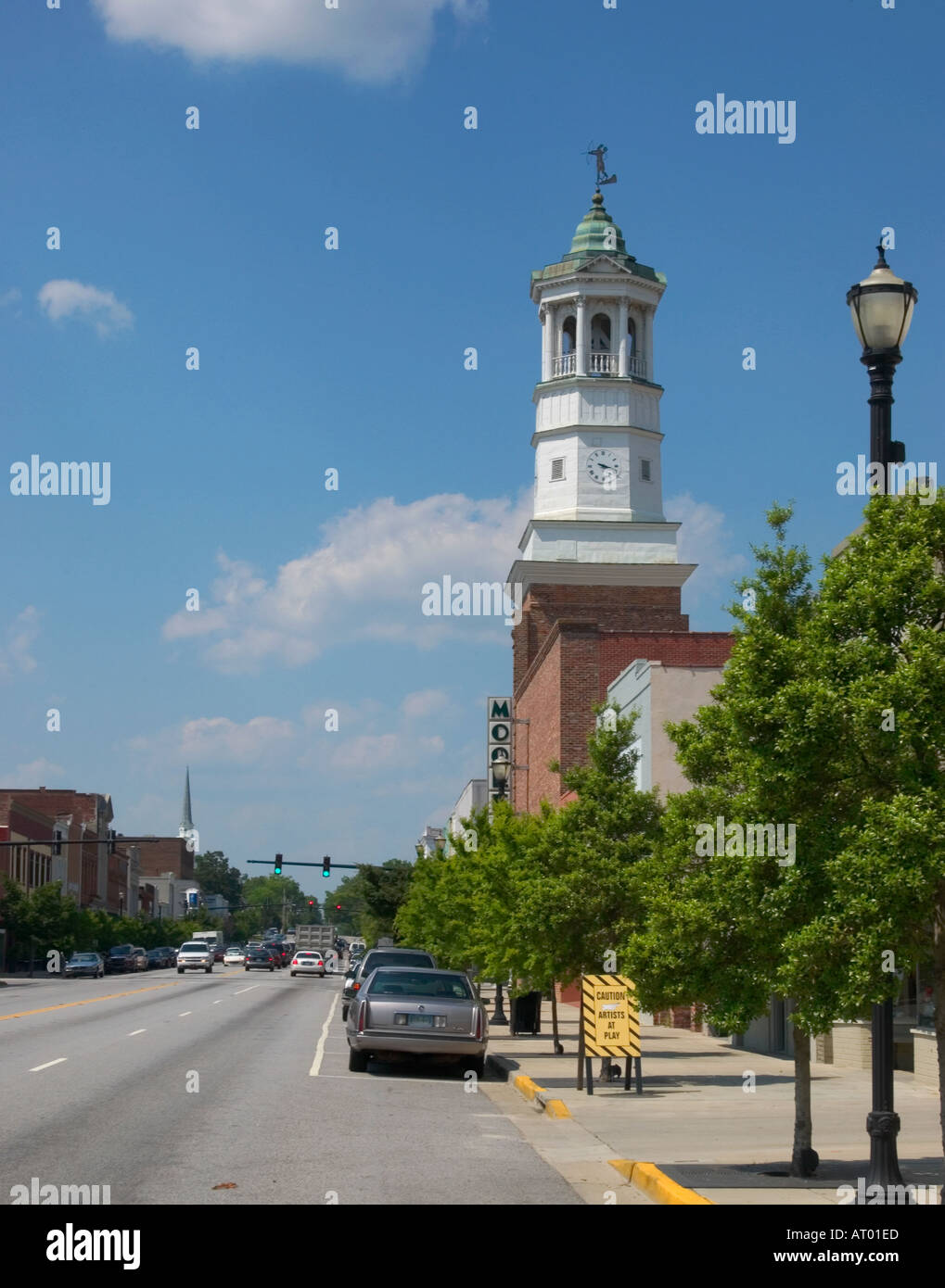 Main Street South Carolina High Resolution Stock Photography and Images
