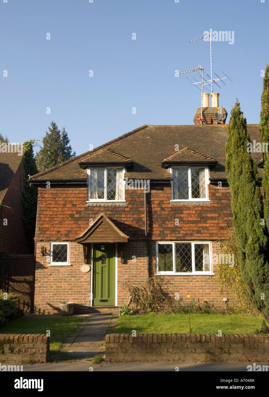 Cottage Albury Surrey UK Stock Photo Alamy