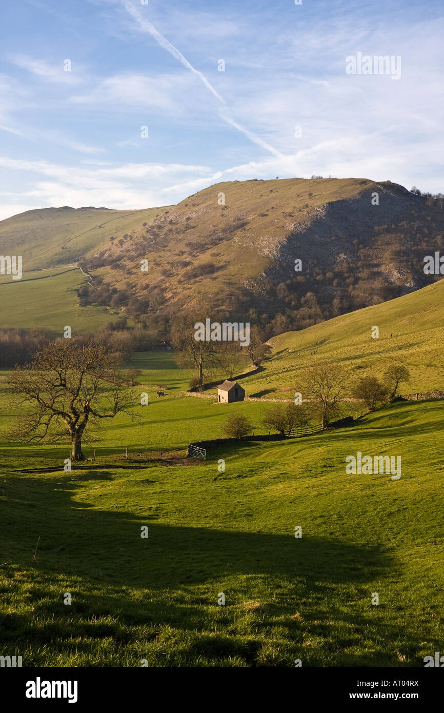 Dovedale and Bunster Hill, Peak District National Park, Derbyshire, England, UK Stock Photo