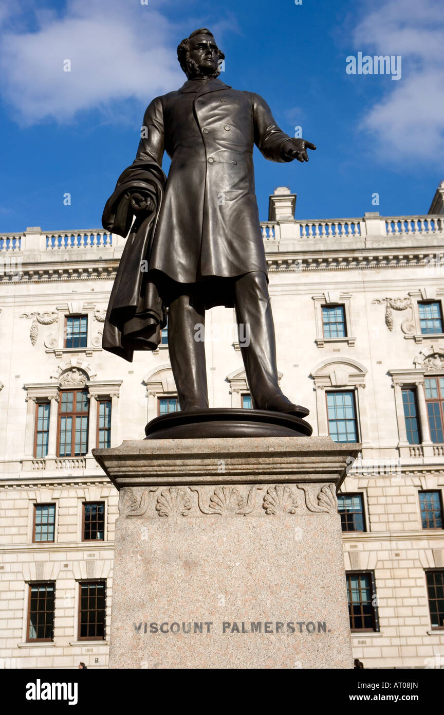 viscount palmerston westminster square sw1 Stock Photo