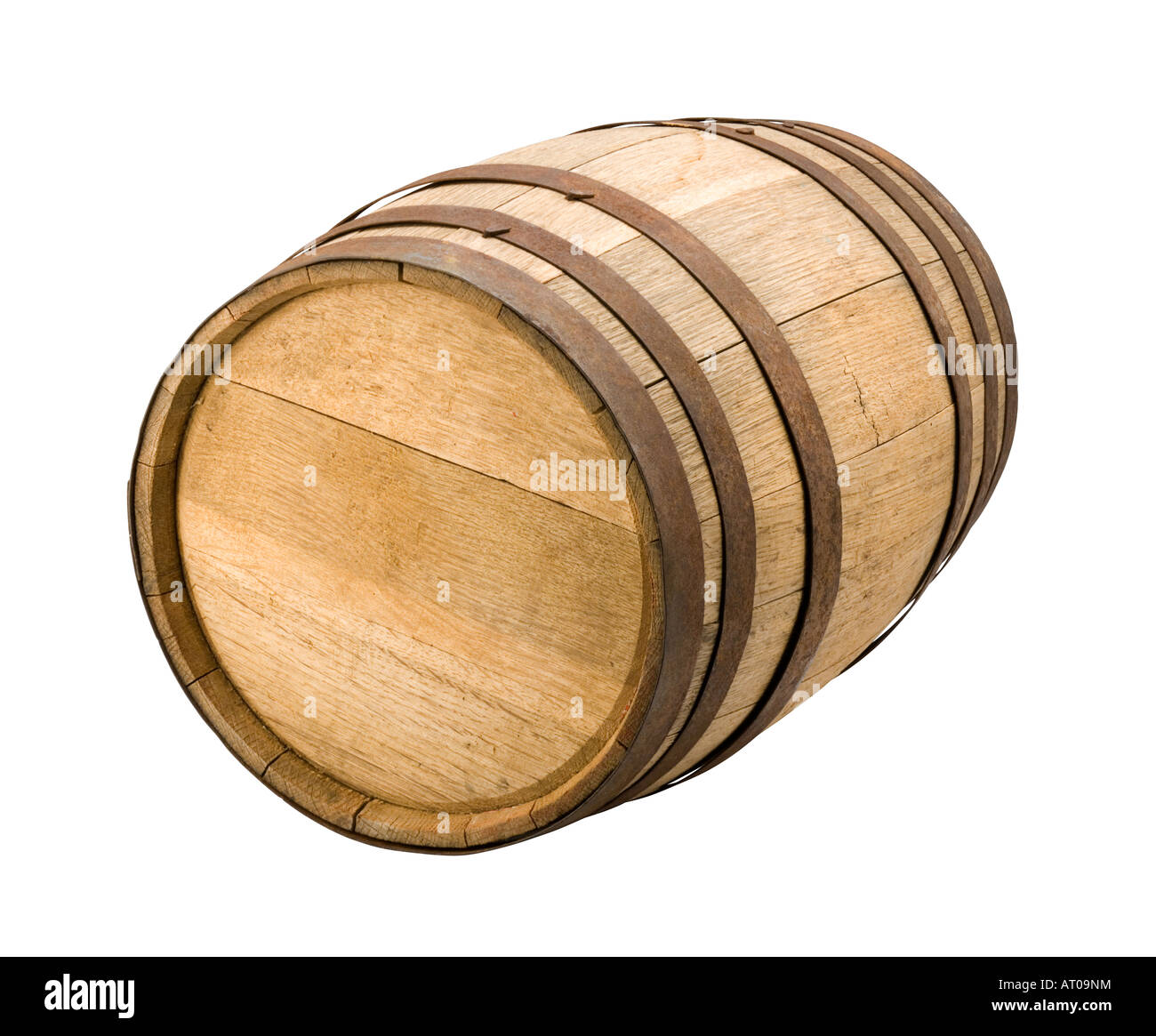 Barrel isolated on a white background. Stock Photo