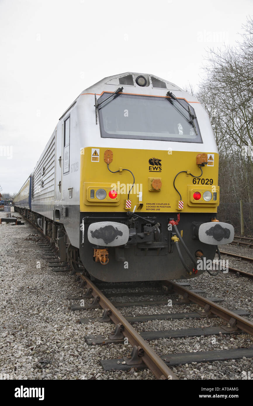 Class 67 diesel locomotive Stock Photo