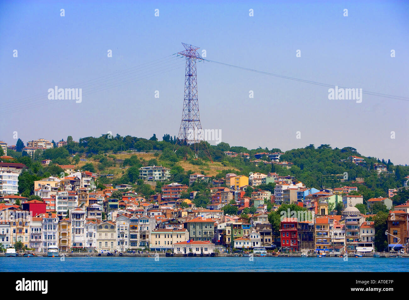 Istanbul along the Bosporus, Turkey Stock Photo