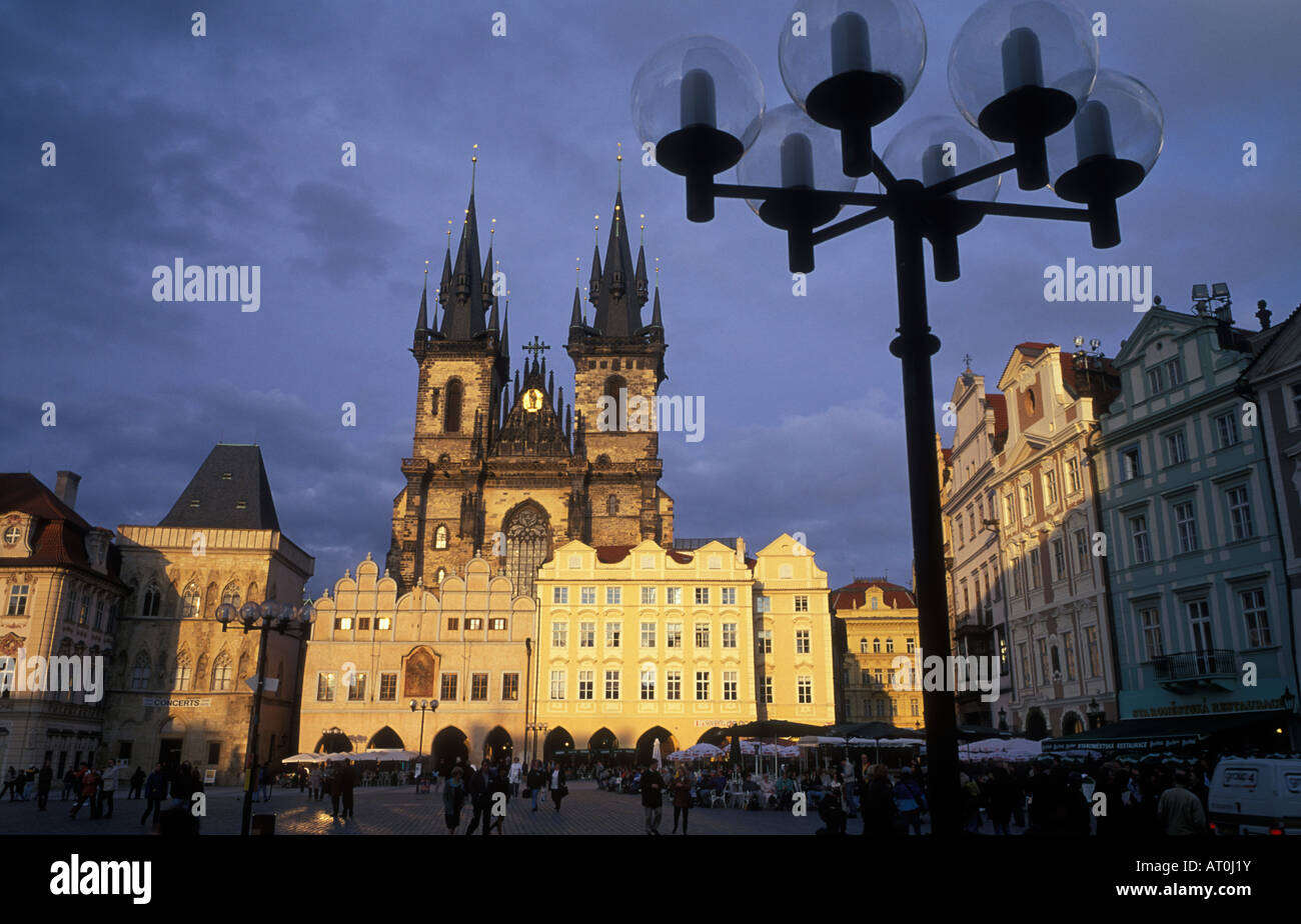 old town square prague czech republic