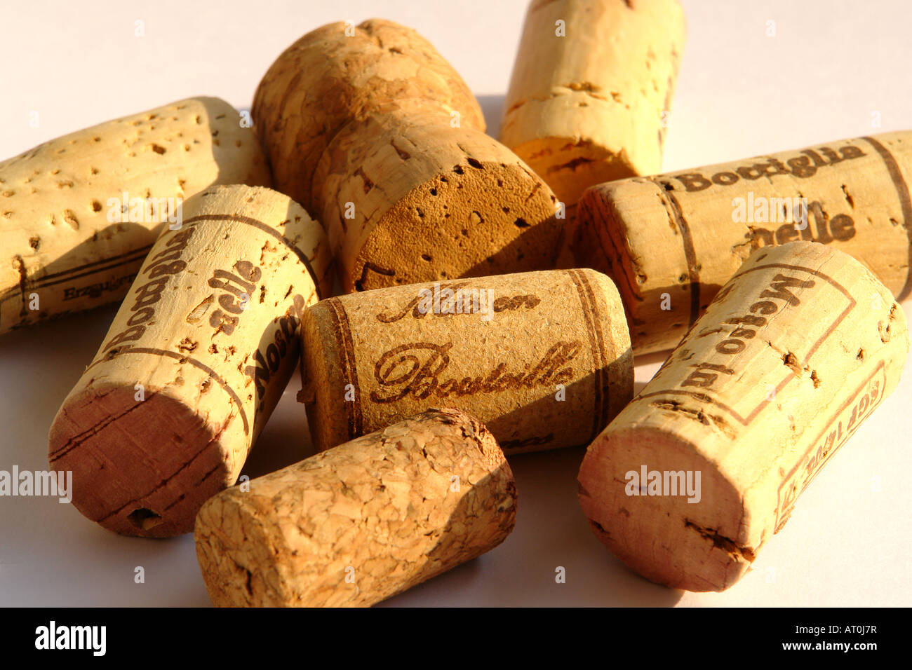 bottle corks Stock Photo