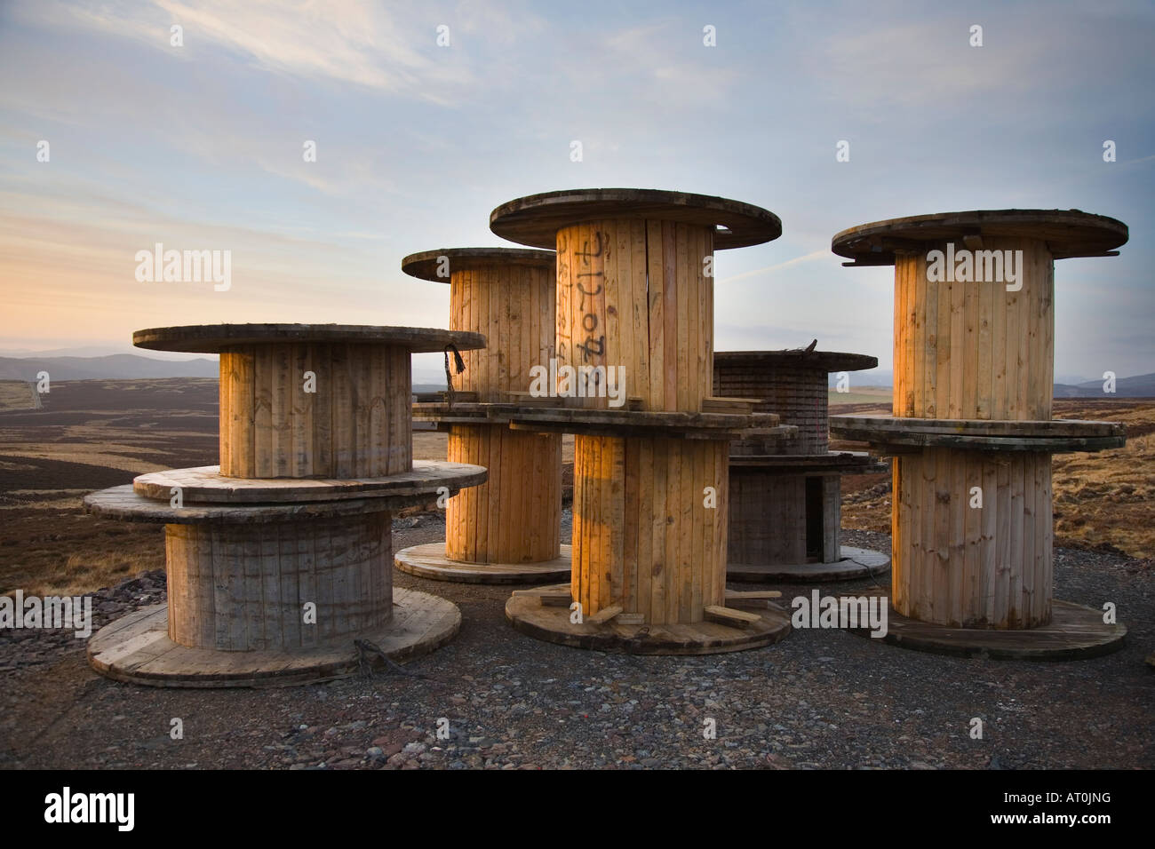 Wind Turbine Generator (WTG) stepup transformer specification Cable Stock Photo Alamy