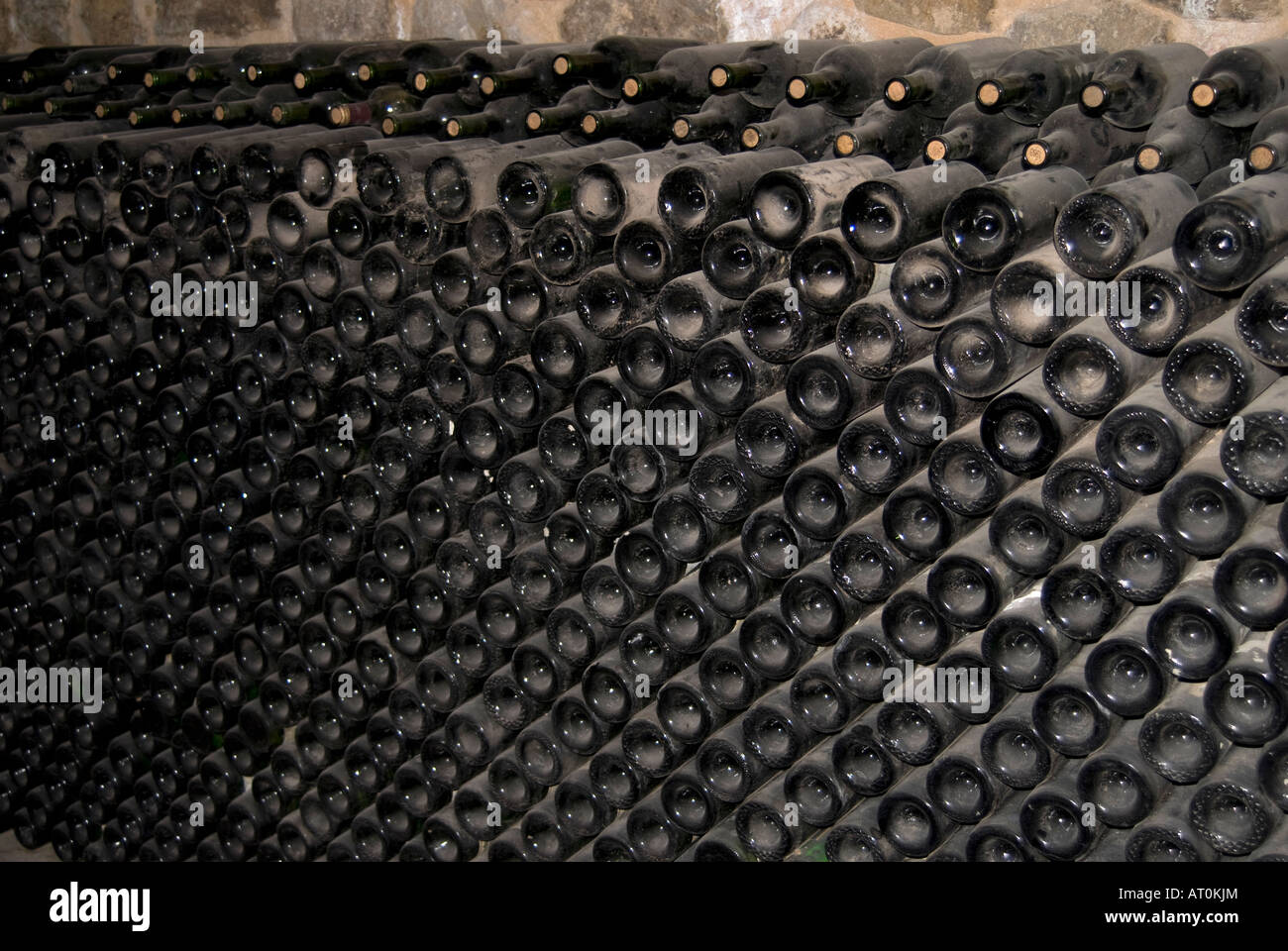 Old cellar bottles hi-res stock photography and images - Alamy