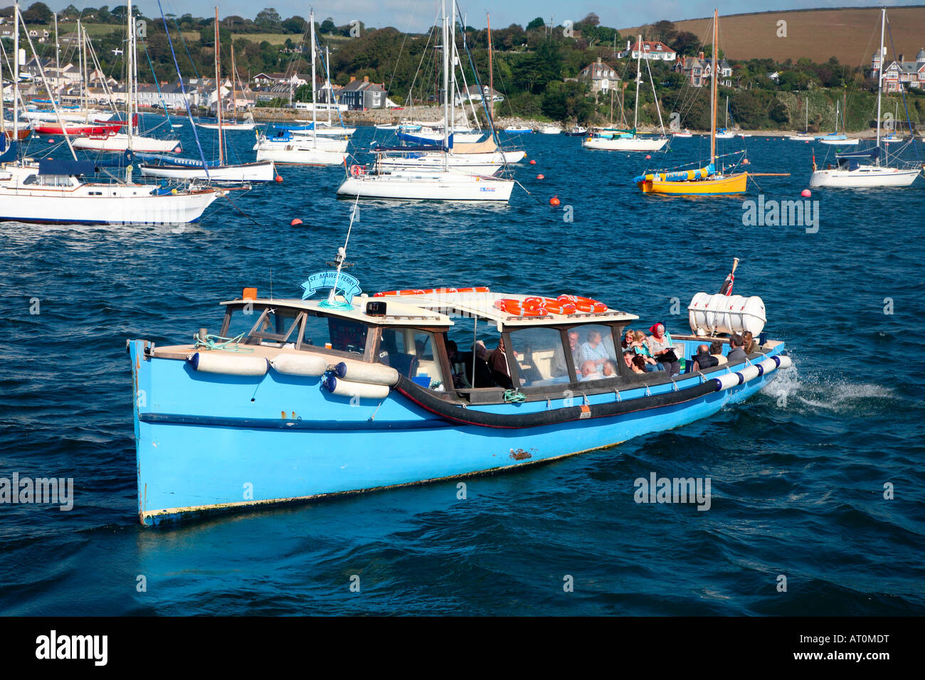 The Kingsley II, a ferry boat on the Fal river between Falmouth and St