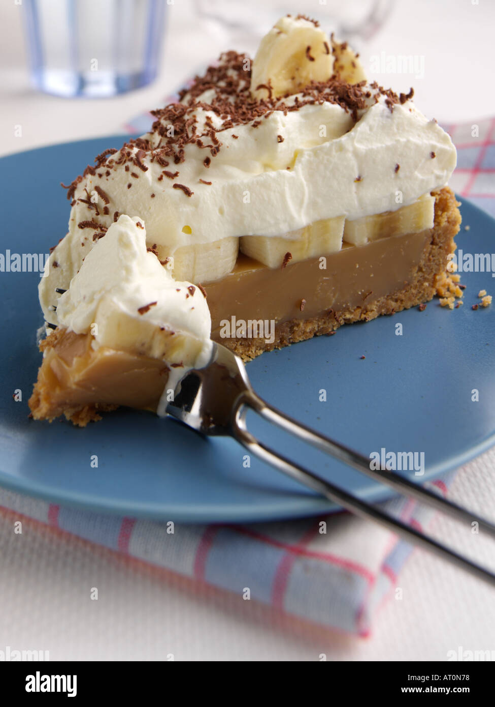 Individual banoffee pie slice hires stock photography and images Alamy