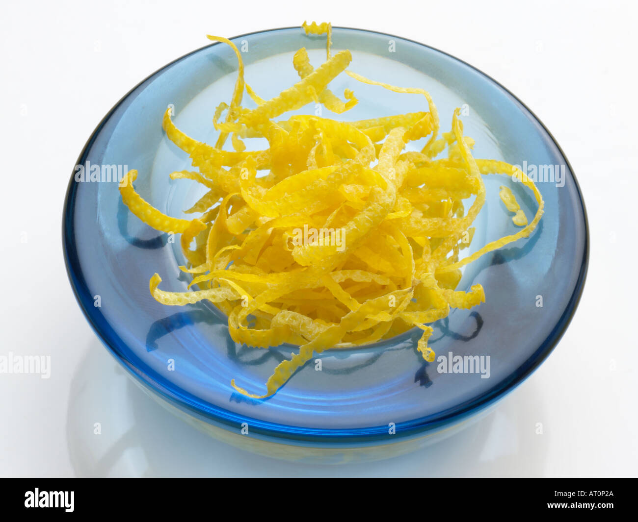 Lemon zest Stock Photo