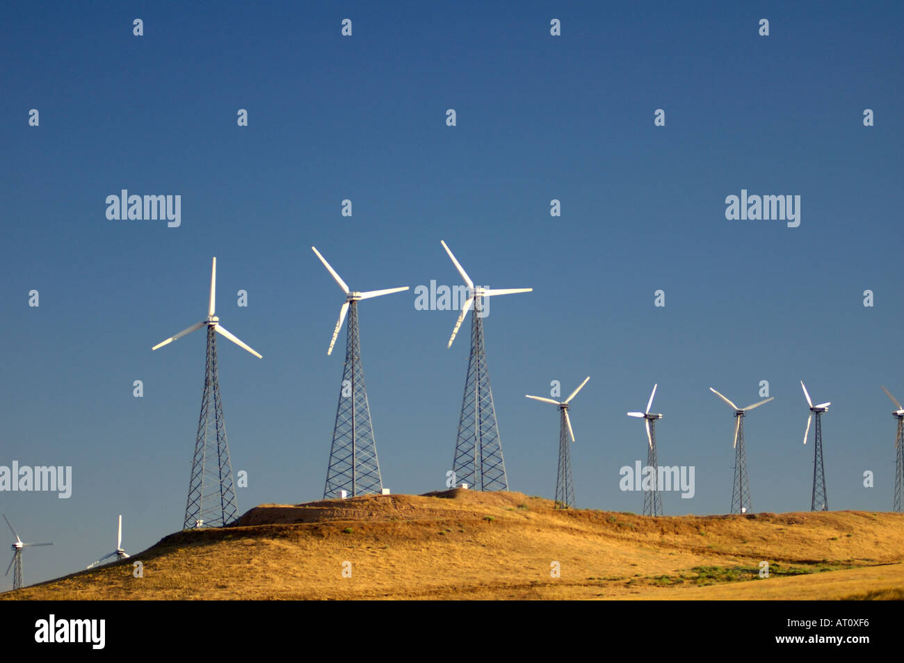 Wind turbines, Mojave, California, USA Stock Photo Alamy