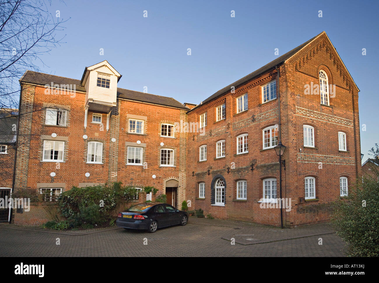 flats converted from the Victorian mill (Bakers Mill), off Prentice