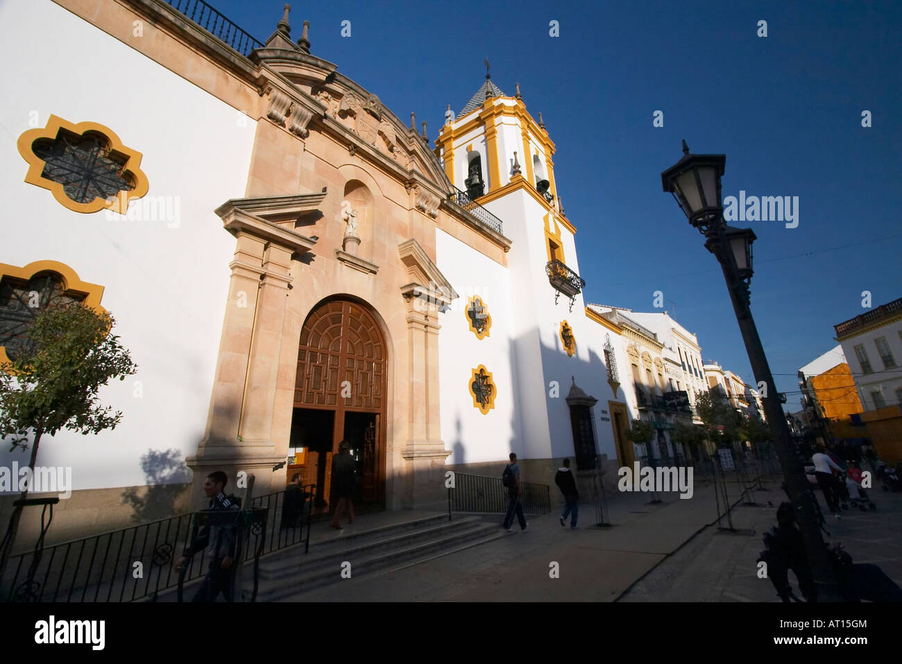 Church in Ronda Stock Photo - Alamy