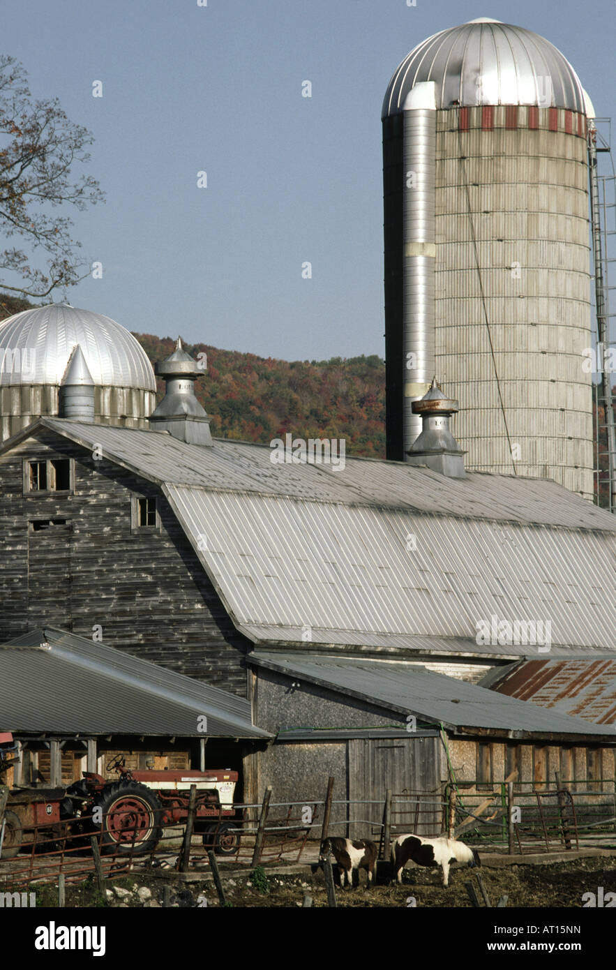 Barn Vermont Stock Photo