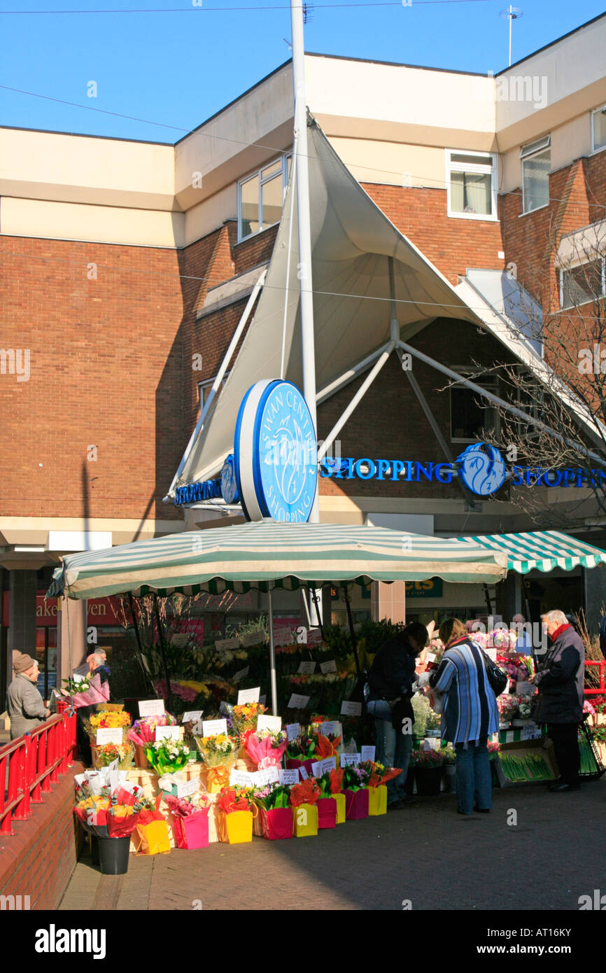 kidderminster town centre swan shopping centre worcestershire england