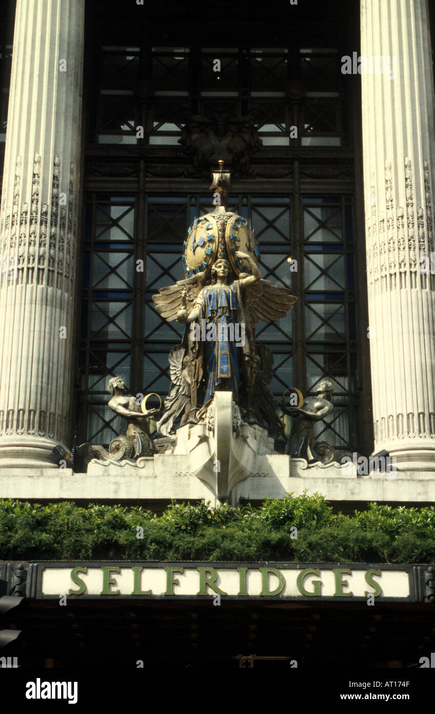 Selfridges Oxford street London Stock Photo Alamy