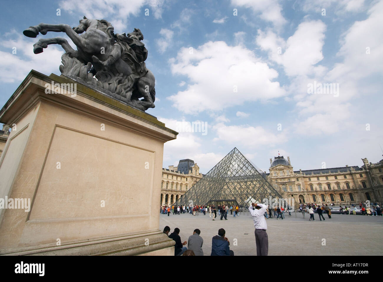 Musée du Louvre, Paris Stock Photo