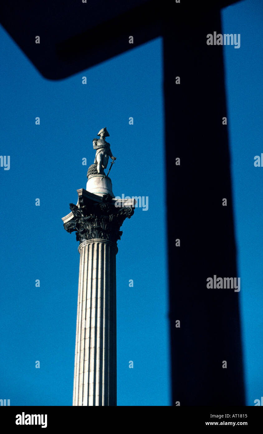 Nelson s Column london Stock Photo - Alamy