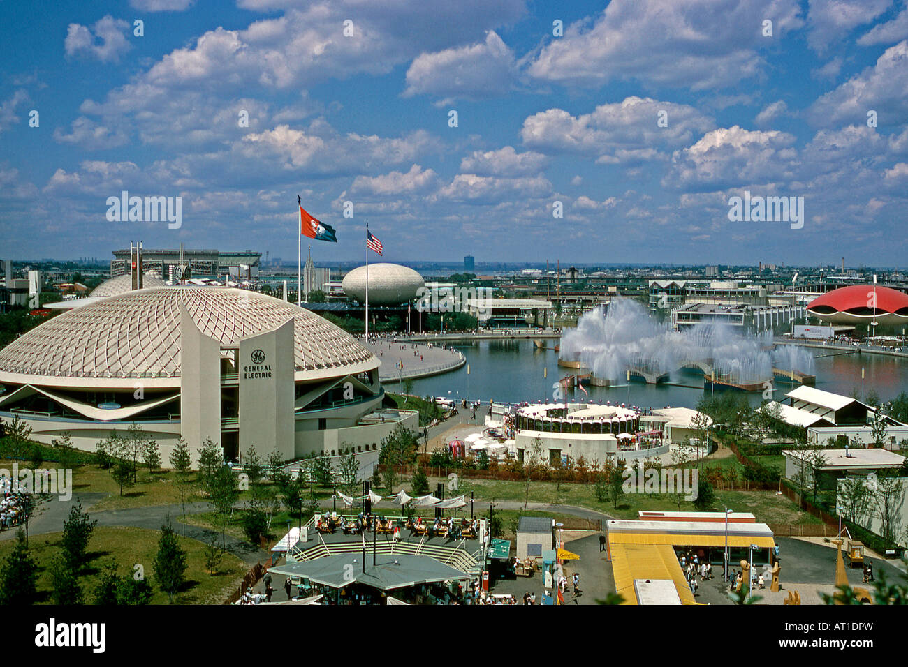 New York World's Fair, Flushing Meadows, 1964-5 Stock Photo