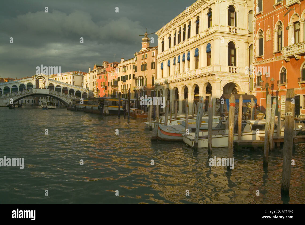 Canal in venice motor boats hi-res stock photography and images - Alamy