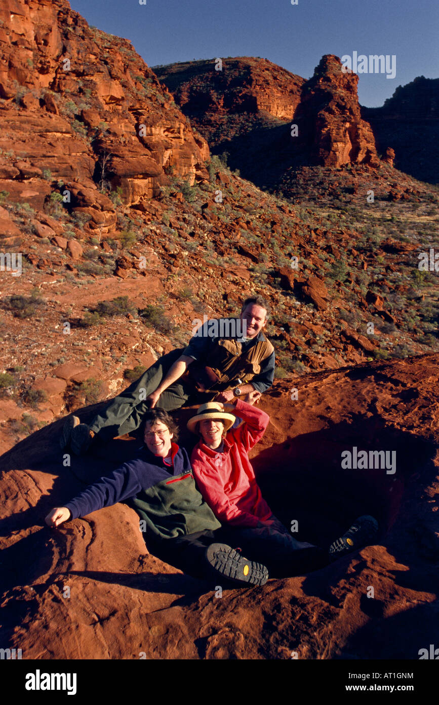 Palm Valley, Central Australia Stock Photo