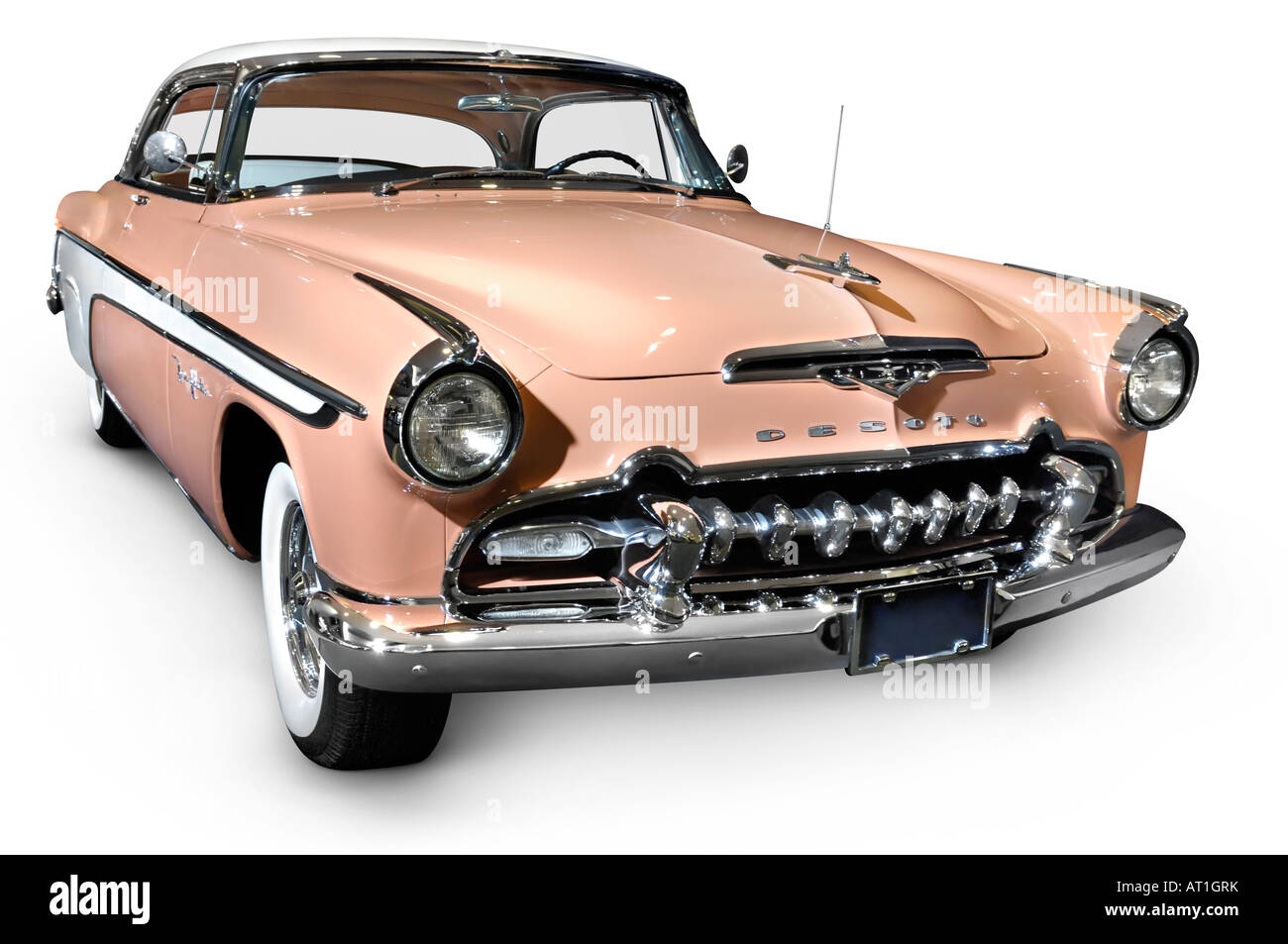 License available at MaximImages.com - DeSoto Fireflite Sportsman 1955 Classic retro car Stock Photo