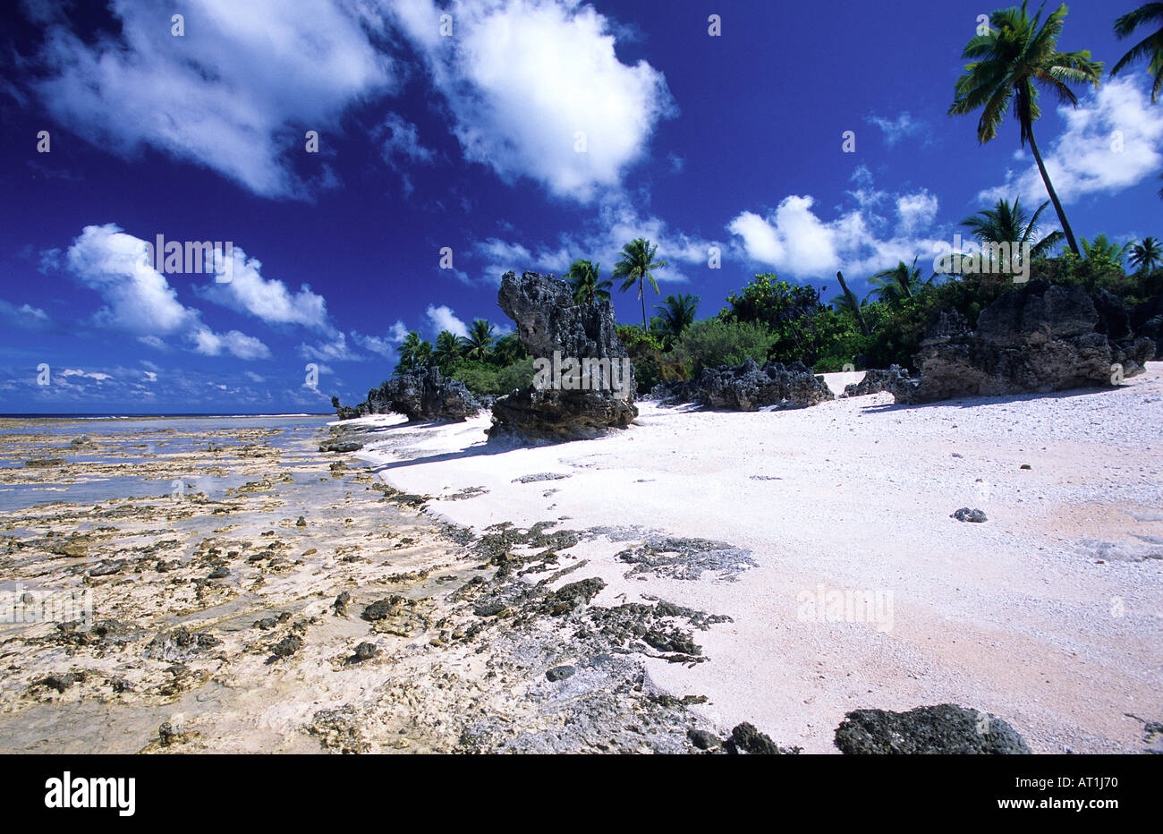 Beach of Cloche of Hina Tuherahera Tikehau French Polynesia Stock Photo ...