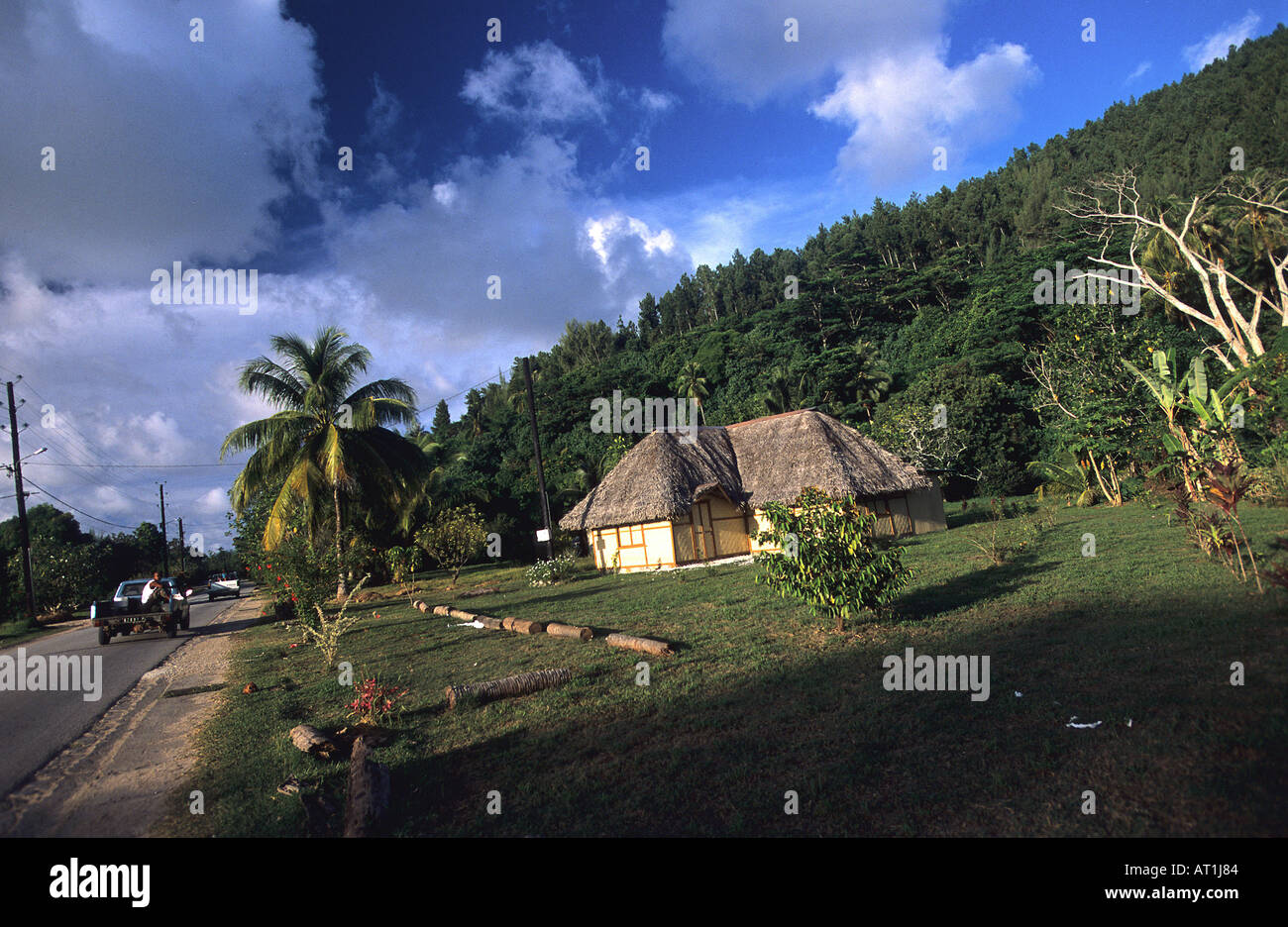 Huahine French Polynesia Stock Photo Alamy