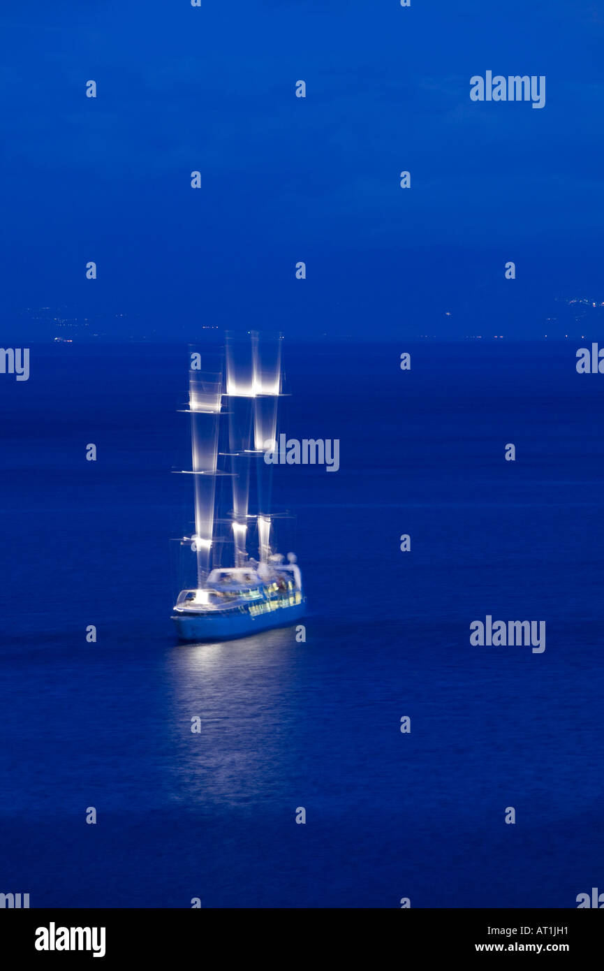 Amalfi coast evening hi-res stock photography and images - Alamy