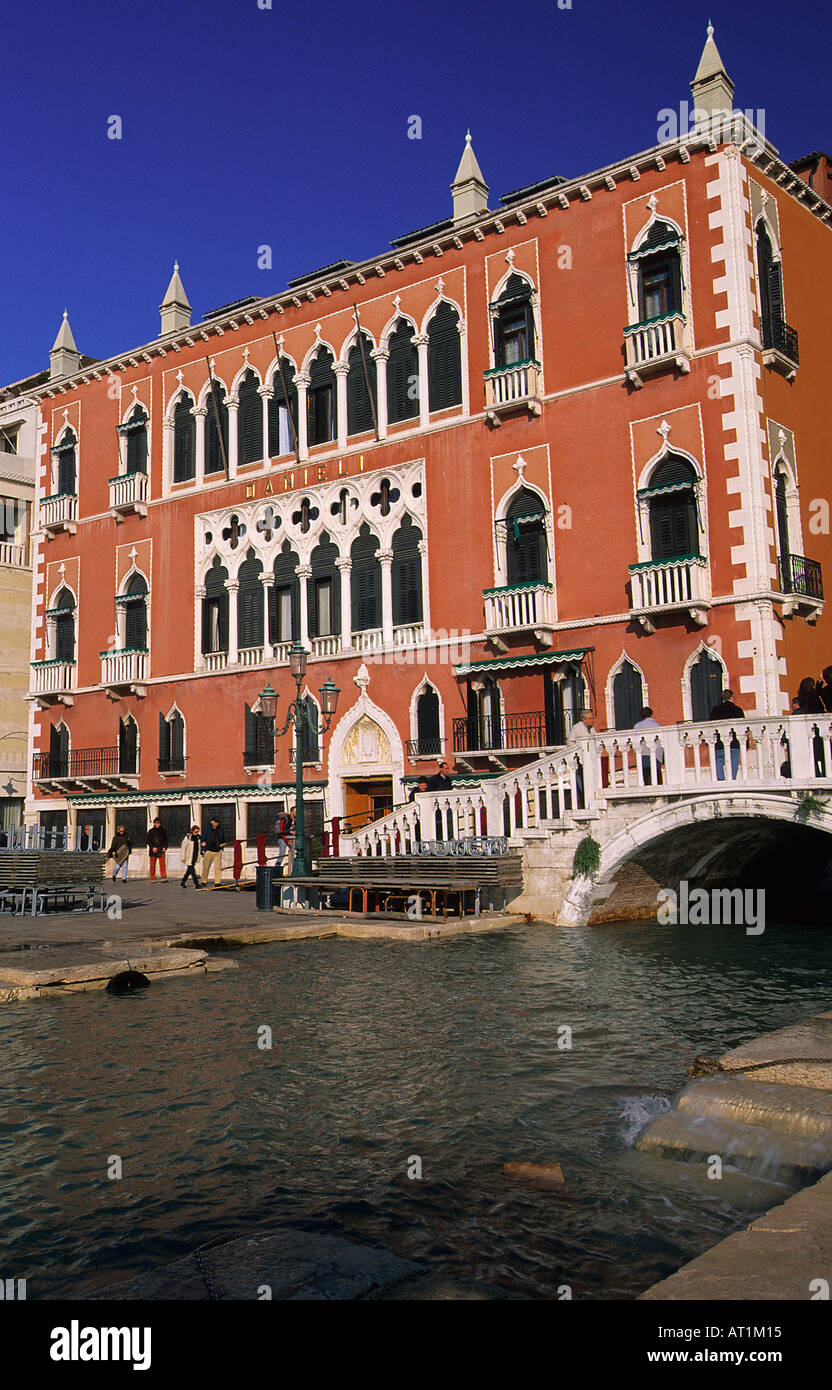 Hotel Danielli Venice Venezia Italy Stock Photo