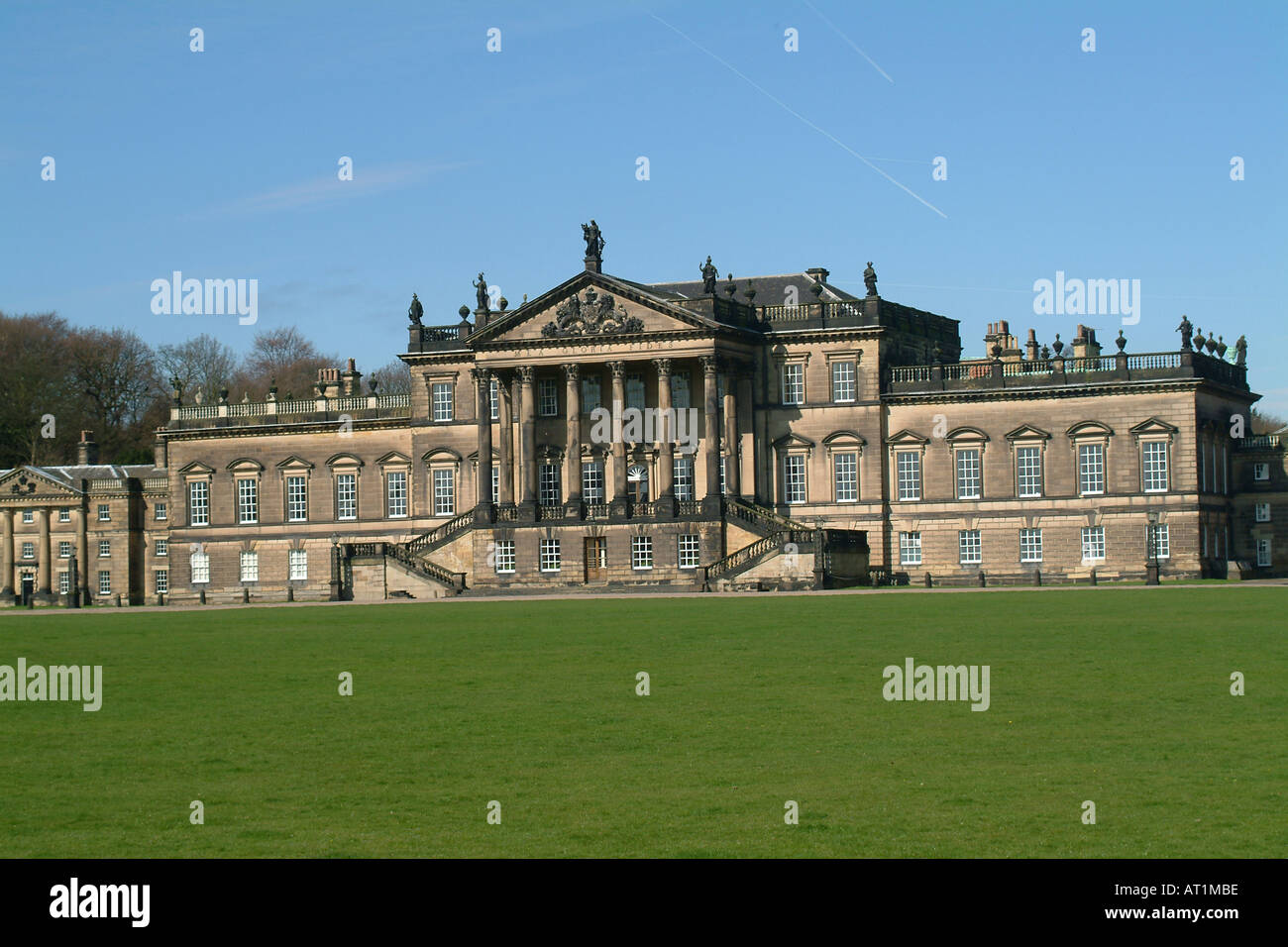 The East Front of Wentworth Woodhouse the longest country house frontage in England, Rotherham