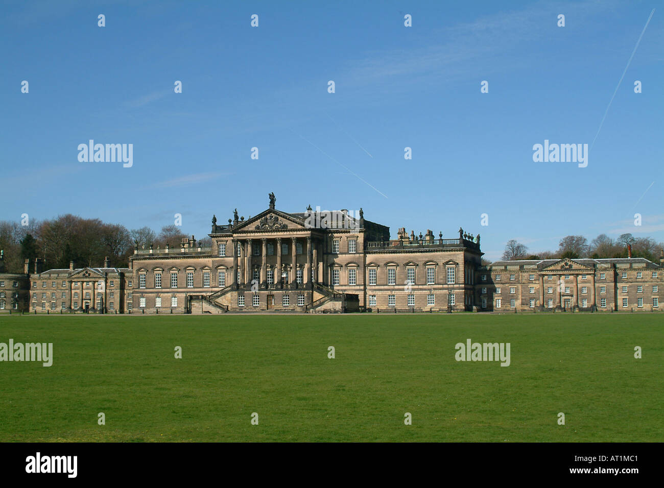 The East Front of Wentworth Woodhouse the longest country house