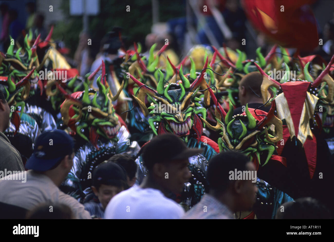 Independence day Carnaval de la Vega Dominican Republic Stock Photo Alamy