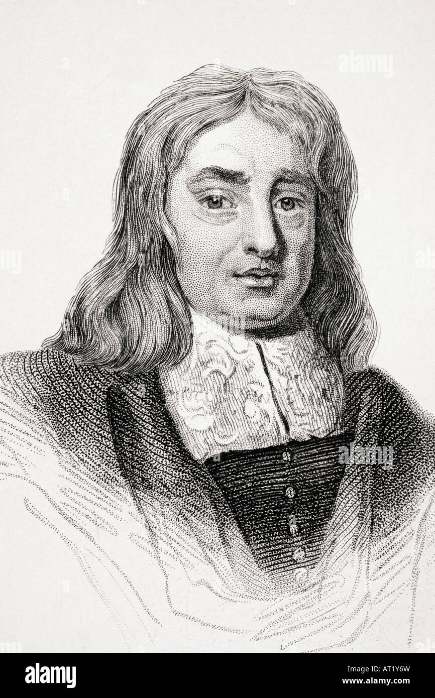 Thomas Sydenham, 1624 – 1689.  English physician. Stock Photo
