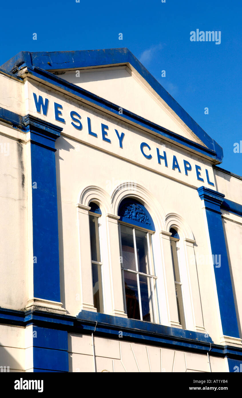Former Wesley Chapel, Pontmorlais, Merthyr Tydfil, South Wales, UK