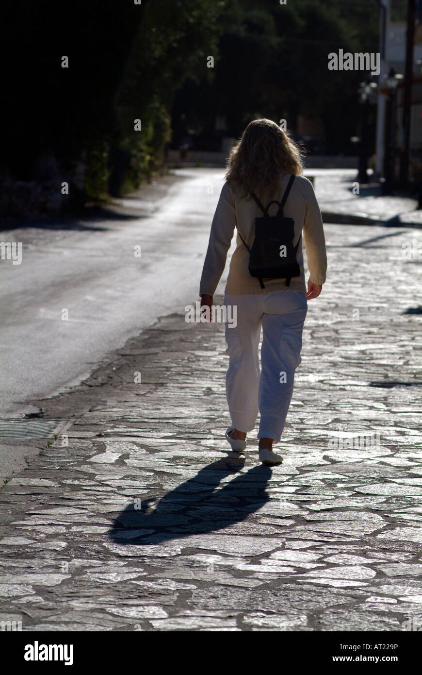 Women walking away from camera hi-res stock photography and images - Alamy