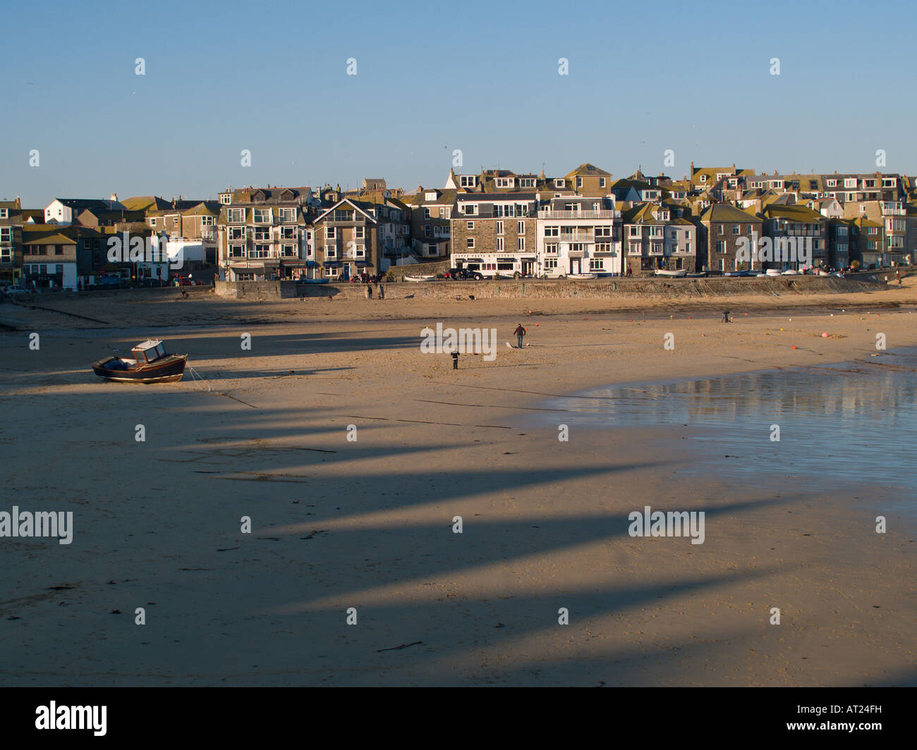 St Ives harbour Stock Photo