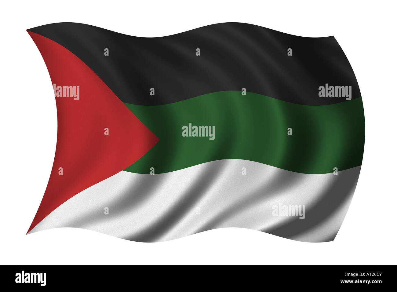 Arab Revolt Flag Stock Photo